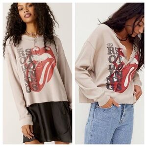 Rolling Stone Daydreamer for Free People rare and sold out Thermal Medium boxy